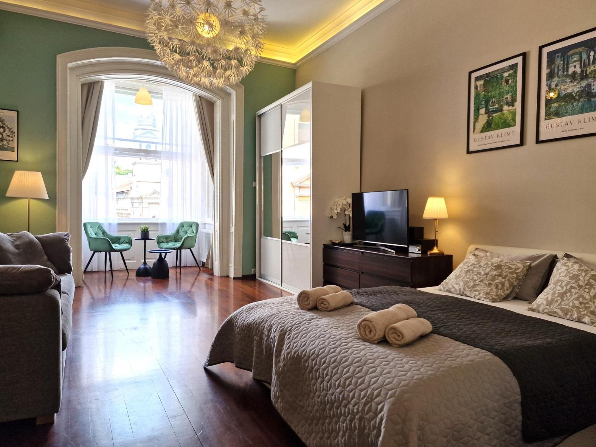 Apartment Exclusive View Cvjetni Trg Zágráb Kültér fotó